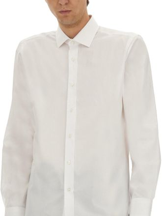 HUGO BOSS Cotton Shirt - White