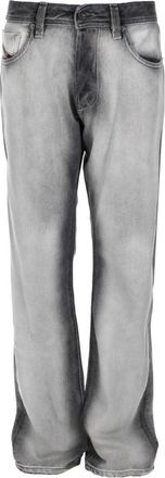 Diesel Grey Loose High Rise Jeans