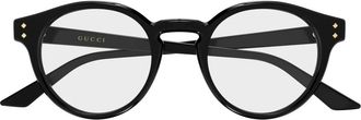 Gucci Glasses, unisex, Black, Size: 48 MM Optical Frame