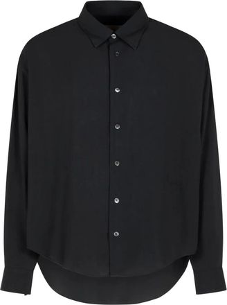 Ami Polo con logo ricamato - Nero