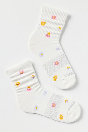 Bombas Floral Crew Socks