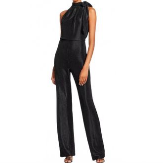 Black Halo Audrey Jumpsuit In Black