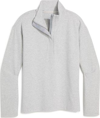 Vineyard Vines Calmwater Quarter Zip Pullover in Ultimate Gray at Nordstrom, Size Xx-Small