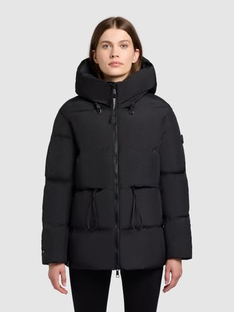 Khujo Steppjacke KHUJO ELLIS, Damen, Gr. XXL (44), schwarz, Steppware, Obermaterial: 100% Polyester. Futter: 100% Nylon. Wattierung: 100% Polyester, unifarb