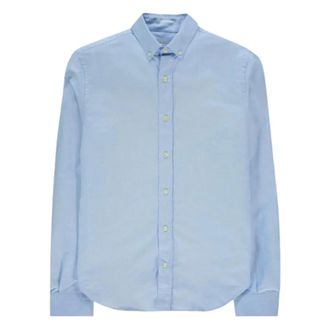 The Goodpeople Heren, Overhemden, Blauw, Maat: XL