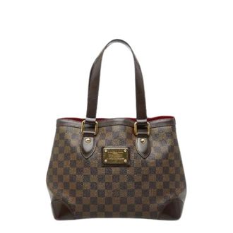 Louis Vuitton Pre-owned Handbags, female, Brown, Size: ONE SIZE Pre-owned Hampstead PM Damier Tote Bag