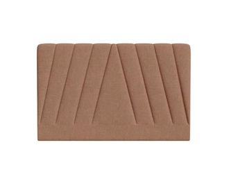 Pascal Morabito Cabecero poli&eacute;ster terracota 140 x 200 cm, 140 x 190 cm