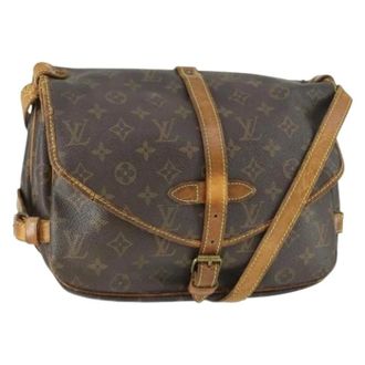 Louis Vuitton Pre-owned Cross Body Bags, female, Brown, Size: ONE SIZE Pre-owned Vintage Cross Body Bag