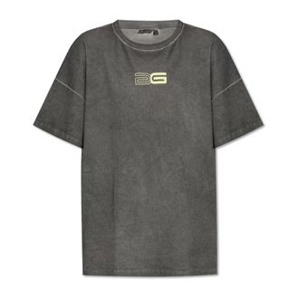 Gestuz Dames, Tops, Grijs, Maat: XS Katoen