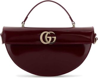 Gucci Cherry Half-Moon Crossbody Bag