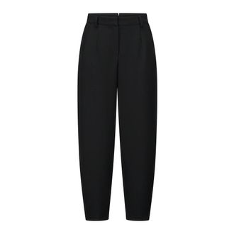 Riani Pantalones de Corte Barril - Trousers - Mujer - Negro - S
