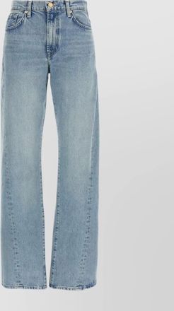 7 For All Mankind september twist jeans featuring belt loops