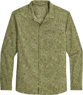 Royal Robbins Mens Salathe Sun Shirt L/S Green XXL