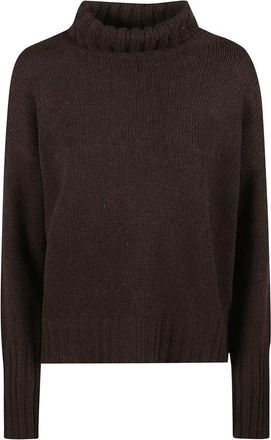 Aragona Maglione Dolcevita - - Knitwear - Donna - Marrone - M