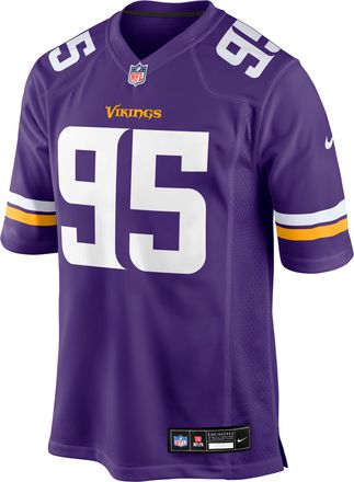 Nike Caleb Banks Minnesota Vikings Nike Mens NFL Game Jersey in Purple | 67NMMVGH9MF-GH2
