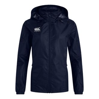 Canterbury Of New Zealand Dames/Dames Club Vaposhield Waterdicht Jasje met volledige rits (Marine)