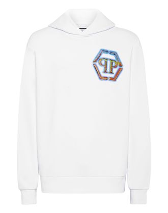 Philipp Plein Sweatshirt Met Capuchon Hexagon