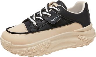 Generic Ladies Slip on Gym Trainers Walking Running Shoes Womens Versatile Fashionable Canvas Shoes Thick Soft Comfortable Single Trendy Casual Walking Sneake