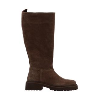 Janet & Janet J-1183 Hoge Laars - Dames - Schoenen - Bruin - Maat: 36 EU Leer