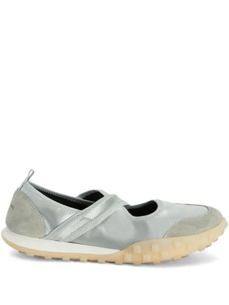 Jil Sander Moon round-toe ballerina - Blue