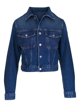 Citizens Of Humanity Charisse Briar denim jack met knopen - Blauw