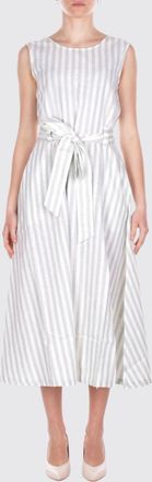 Barbour Abito midi Barbour in cotone a righe