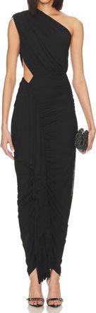 Superdown Juliet Midi Dress In Black
