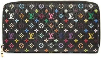 Louis Vuitton Pre-owned Zippy Portemonnee - Dames - Vintage Accessoires - Zwart - ONE Size - Leer - Vintage