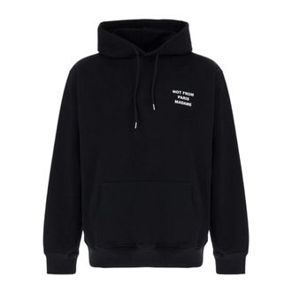 Dr&ocirc;le de Monsieur Hoodies & sweatvesten, Heren, Zwart, XL, Katoen, Le Hoodie Slogan