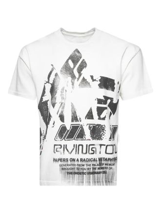RRR123 graphic-print T-Shirt - White