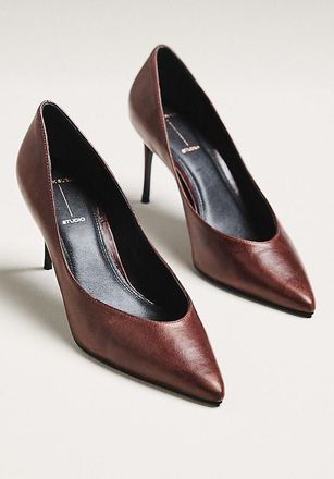 Black Suede Studio Sterling 80 Pumps