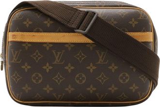 Louis Vuitton Brown Monogram Canvas Reporter Pm (Authentic Pre-Loved)