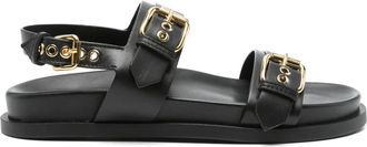 AGL Sandali in pelle - Nero