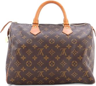 Louis Vuitton Speedy Handbag Monogram Canvas 30 satchel - Bruin