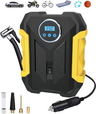OEM Compresor De Aire El&eacute;ctrico Port&aacute;til Para Coche, Inflador De Neum&aacute;ticos De 12 V Cc, Bomba Digital Port&aacute;til Con Pantalla Lcd De 12 V Cc, Para Coche, Bi