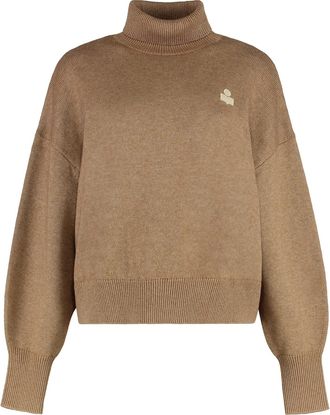 Isabel Marant Nasha Wool Blend Turtleneck Sweater
