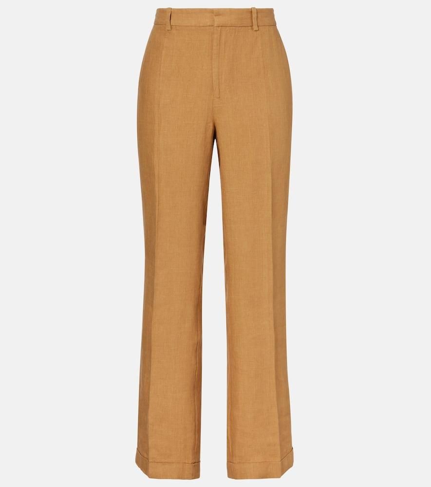 パンツ PESERICO Women Straight Pants P0407202600 949 BROWN Stretch viscose technical canvas jogger trousers | Peserico US