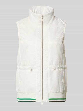 Marc Cain Regular Fit Weste in Stepp-Optik in Offwhite, Gr&ouml;&szlig;e 34