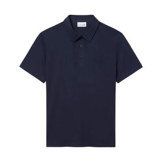 Lacoste Polo Shirts, male, Blue, Size: M/L Regular Fit Commuter Polo