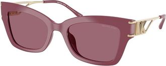 Michael Kors MK2237U CANTABRIA 32561A Womens Sunglasses Purple Size 52