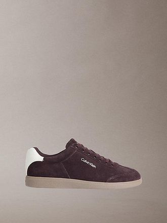 Calvin Klein Zapatillas De Ante Con Puntera Alargada