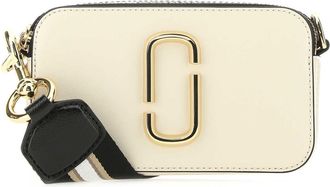 Marc Jacobs Two Tone Leather The Snapshot Crossbody Bag