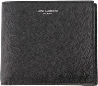 Saint Laurent Wallets & Cardholders, male, Black, Size: ONE SIZE Grain De Poudre Wallet