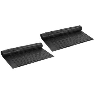 vidaXL L&aacute;mina De Drenaje Nodular 2 Unidades Hdpe 400 G/m&sup2; 1x20 M Vidaxl