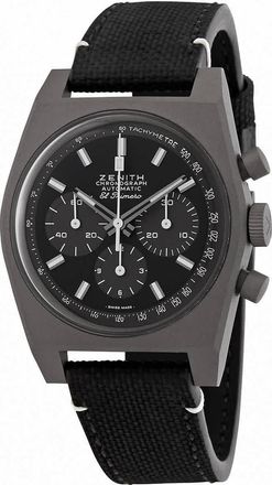 Zenith Chronomaster Revival Shadow Chronograph Automatic Black Dial Mens Watch 97.T384.4061/21.C822