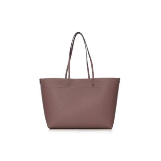 Fendi Medium Roll Leather Shopping Bag