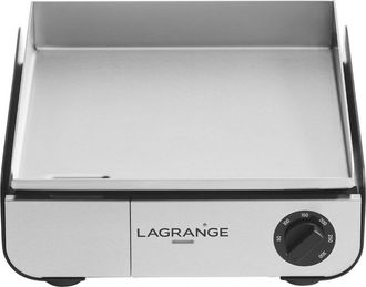 Lagrange Plancha El&eacute;ctrica De 1750 W Con Placa De Acero Inoxidable De 35 X 40 Cm. - 219201 - Lagrange