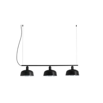 Netlighting Tatawin Medium Black Linear Bar Pendant Lamp