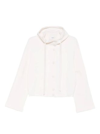 Akris hooded cardigan - White