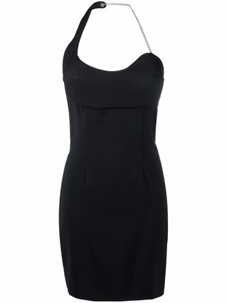 Coperni Abito con scollo allamericana - Nero